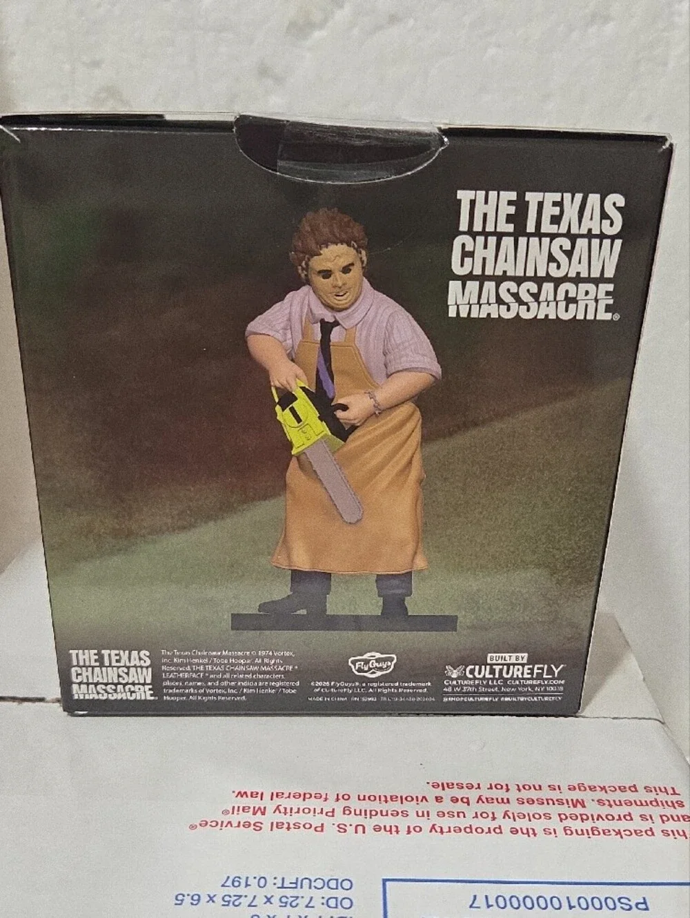 The Texas Chainsaw Massacre Leatherface Vinyl Figure - Yellow/Black